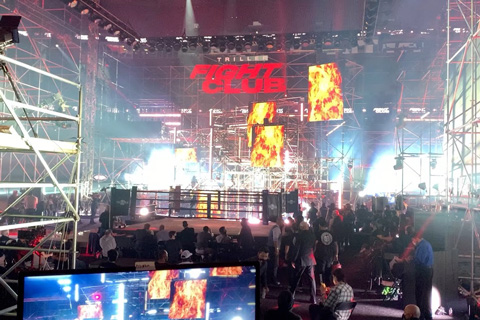 A pay-per-view audience of more than 1.5m watched as the fights were interjected by pop performances