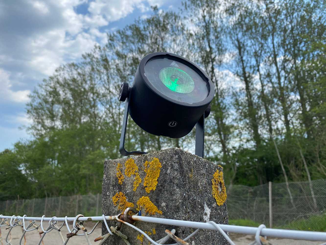 The 105 x AX3s were placed along the route on 105 specially selected border stones (photo: All Stage)