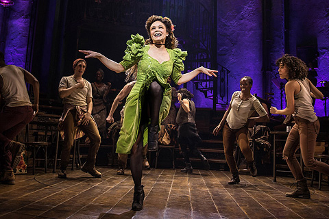 Amber Gray and the Broadway cast of Hadestown