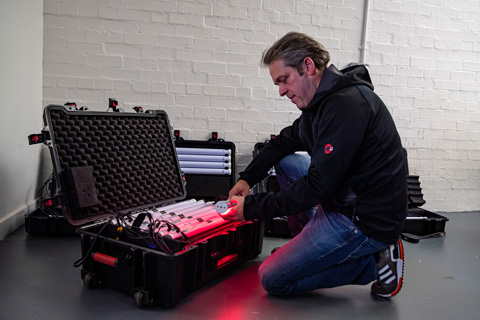 Paul Bates of Quay Light (photo: Louise Stickland)