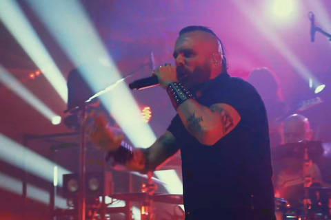 The band performed at an empty 2,200-capacity venue