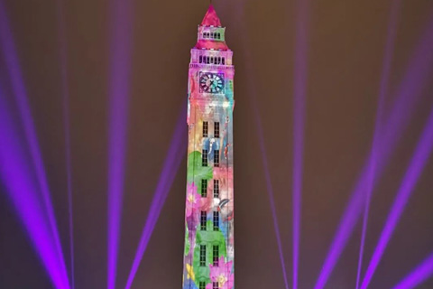 Known as China’s Big Ben, the 66m-high clock tower is one of the most recognisable landmarks of Hebi