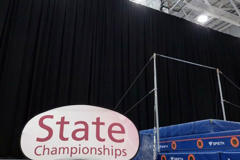 Theatre Safe Australia supplied over 2000sq.m of wool drapes across the complex