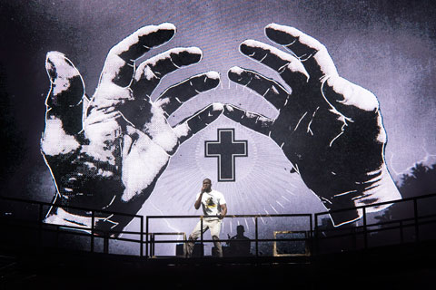 Misty Buckley designed stage sets for Stormzy and Biffy Clyro