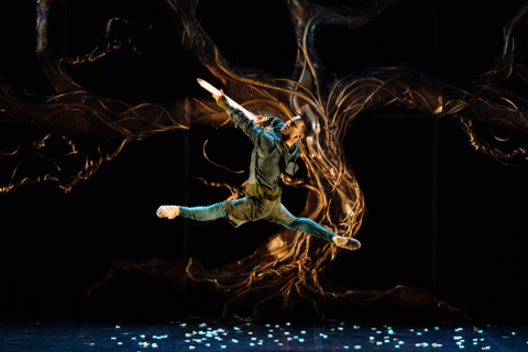 Kevin Poeung in Merlin (photo: Emma Kauldhar)