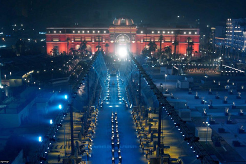 The Golden Parade was organised by The Ministry of Tourism and Antiques