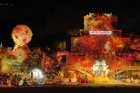 Oper Im Steinbruch at St Margarethen’s amphitheatre,