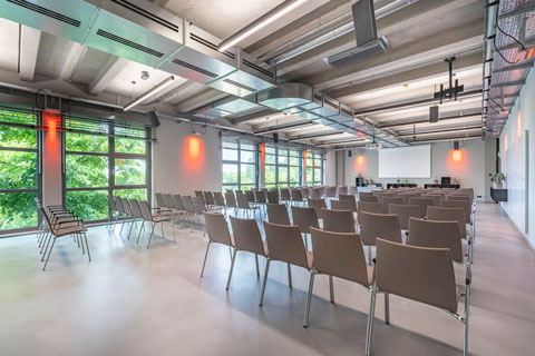 Between 10 and 12 Eminere 1s are installed in each of the breakout rooms