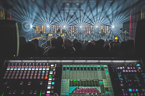 Lite-Tek provided the floor lighting package for the entire tour