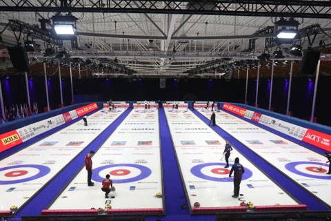 The tournament was held at the Elfstedenhal sports complex in Leeuwarden (photo: Henk Jan Dijks)