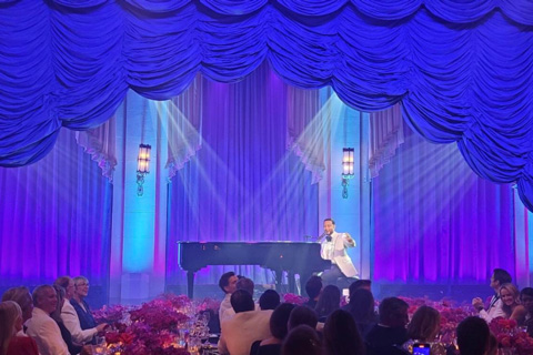 Events that began with a performance by Grammy Award winner John Legend