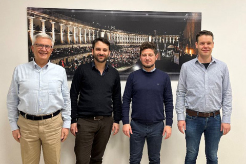 Claudio Bugari, Simone Santarelli, Francesco Coppari and Raf Willems