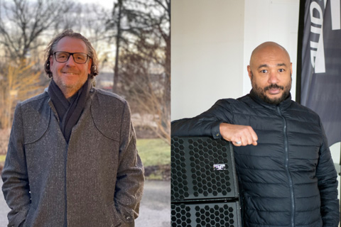 Håkan Sjöö (left) and Luc Haubursin