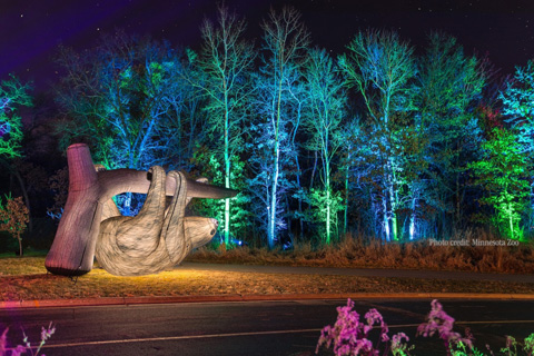 Tom Gorman and his team gave life to each scene (photo: Minnesota Zoo)