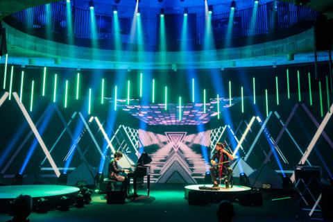 livestreaming from the Cultural Centre of European Space Technologies (photo: Crt Birsa)