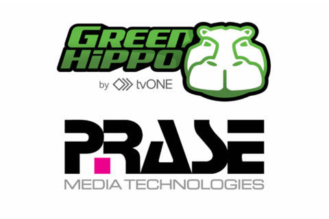 Prase will distribute the full range of Green Hippo’s Hippotizer Media Servers plus tvONE products
