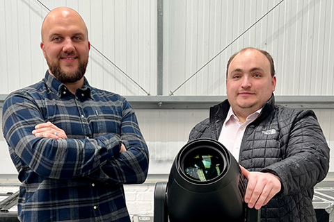 CEG directors Gavin Thorrold and Ben Bowles with one of their new Ayrton Diablo investments