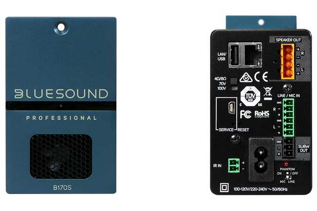 The B170S is designed to work with all kinds of installations