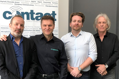 Vaino Gennaro (Contact), Luca Giaroli (DirectOut), Brandon Coons and Bill Coons (Contact)