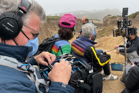 Joe Foglia on location