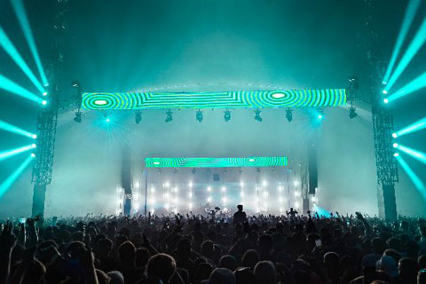 Martin MAC Aura PXL at Creamfields (photo: Brad Kavanagh)
