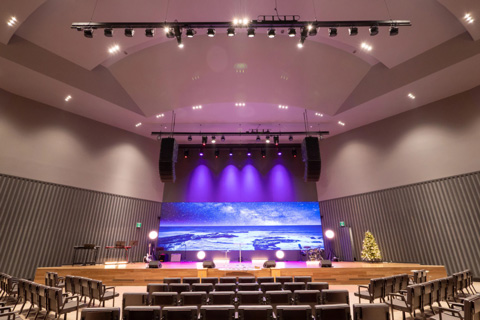 The refurbished Eun-pa Church