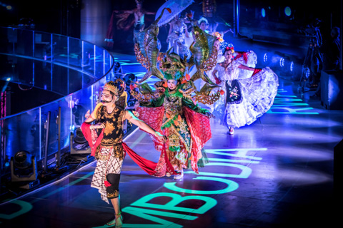 More than 500 performers from Singapore and around the world performed at the 90-minute event