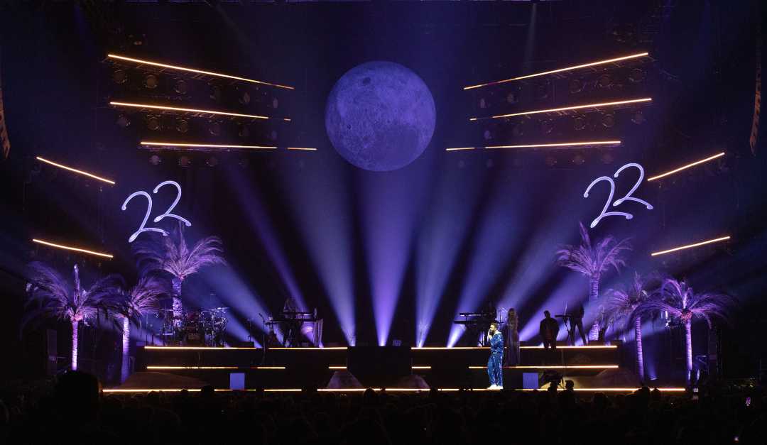 The timeline moved through sunrise, daytime, and dusk (photo: Daniel Richardson)