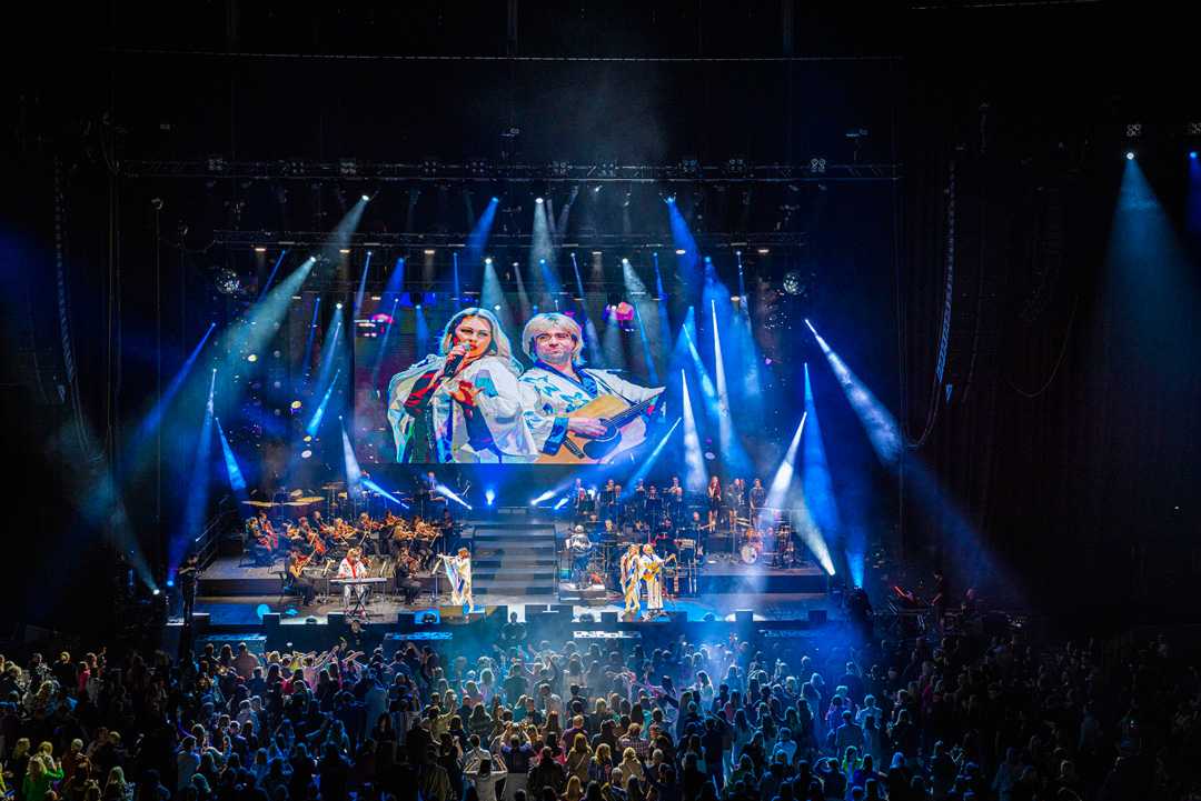 The set was a fully live reprise of ABBA’s numerous greatest hits (photo: Terry McDonagh)