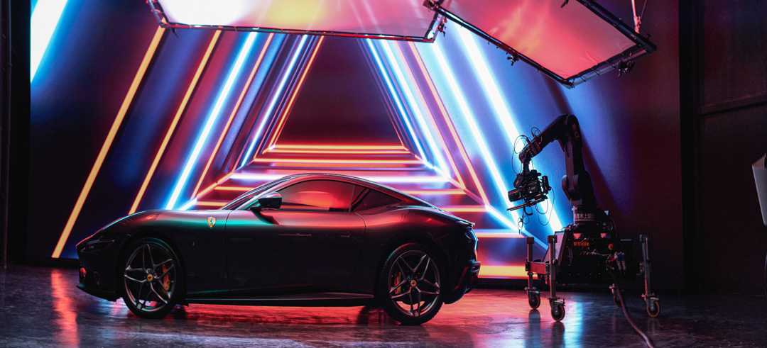 MuShang XR stage features a large LED wall measuring 5m x 12m