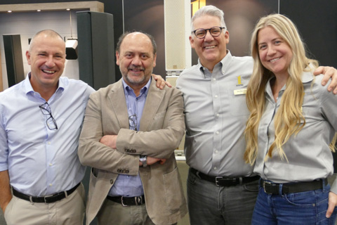 Leonardo Dani and Leonardo d'Andrea head up EMEA for 1 Sound's Lou and Lindsay Mannarino