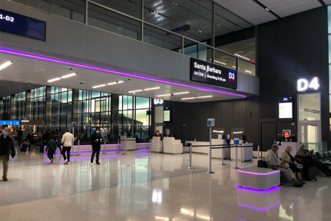 DFW recently added four new gates to its Terminal D area (photo: Christoph Gisel)