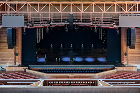 The non-profit Wolf Trap Foundation, recently replaced the aging main audio system