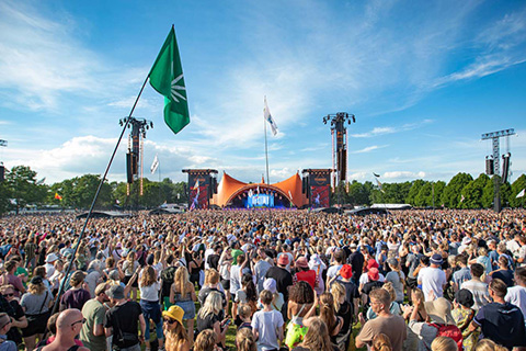 The Orange main stage has a capacity of more than 60,000