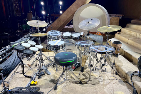 DPA mics are used on nearly the entire Lorde drum kit