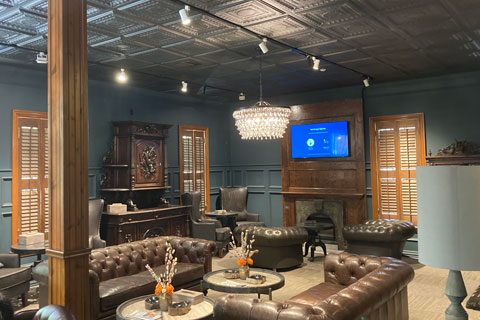 Today, Haywood House is an upscale Euro-American restaurant and cocktail bar