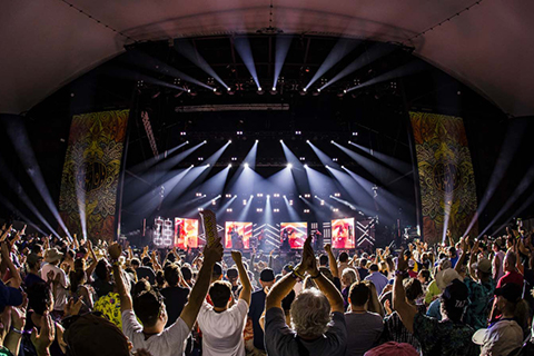 The Peach Music Festival was launched in 2012 by Live Nation and the Allman Brothers Band