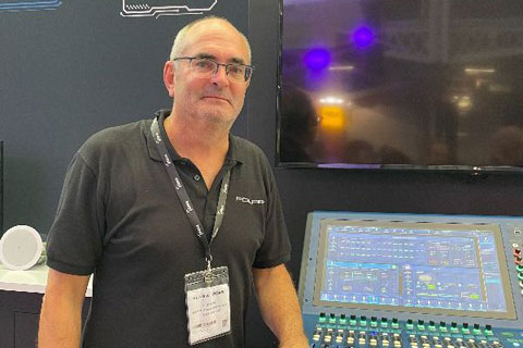 Nick Bellis - business development manager, professional audio