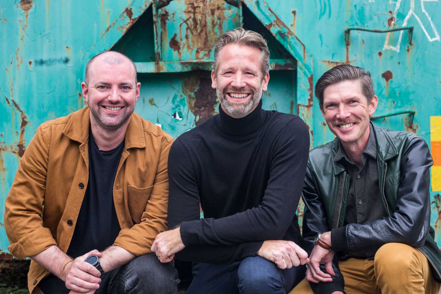 The Winther team - Mattias Winther, Mårten Ihre and Pontus Svensson