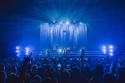 Ayrton Domino hits the sweet spot for Sugababes One Touch tour. Photo: Carolina Faruolo