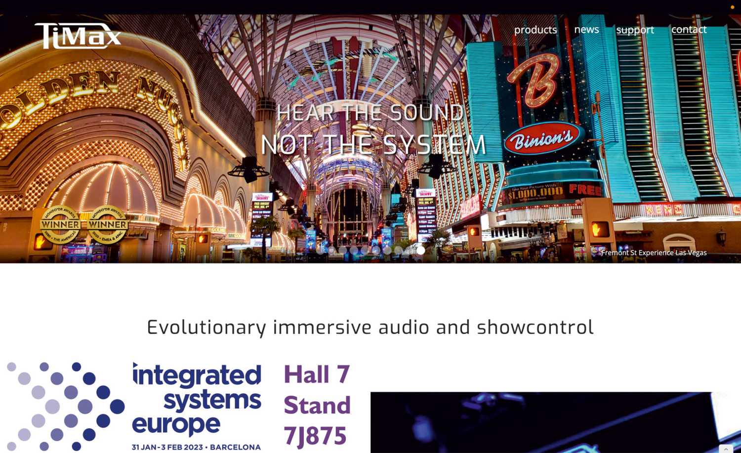 Out Board will demonstrate the latest product innovations from the TiMax family