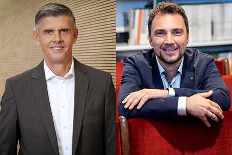 ARRI CEO Dr. Matthias Erb and Marcus Graser, managing director of Claypaky