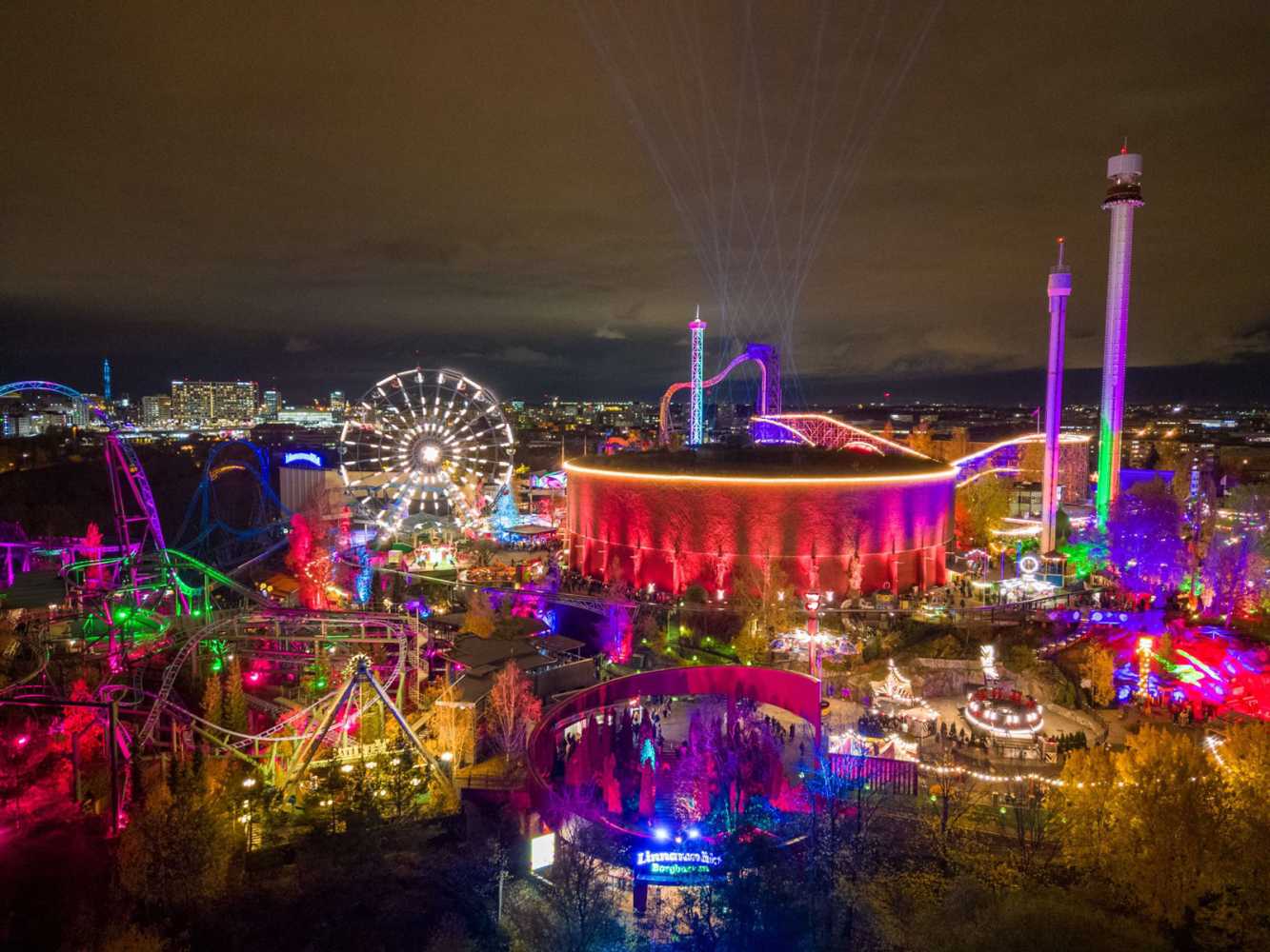 Linnanmäki is the oldest and most popular amusement park in Finland (photo: Petri Tuohimaa)