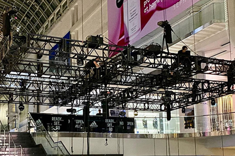 Paradigm Rigging was brought on board to support some of the technical aspects