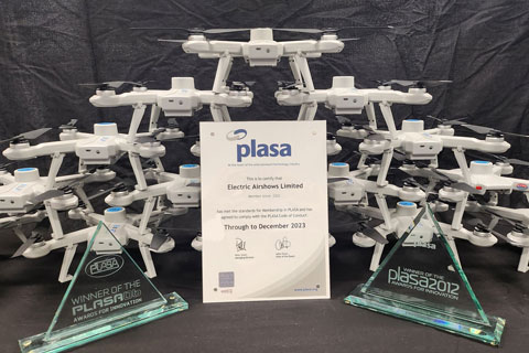 Electric Airshows' founder has a rich history of innovation with PLASA