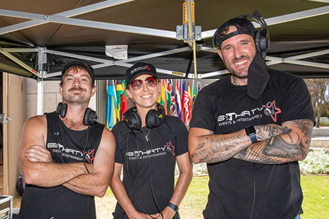 65Thirty Events and Entertainment staff Using Pliant MicroCom 900XR