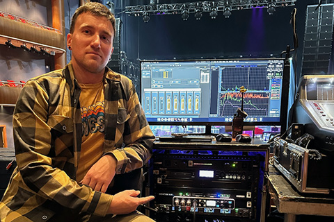 Michael Grabarczyk - system tech for Joe Bonamassa