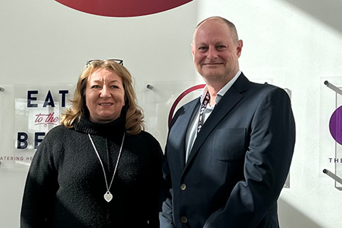 Global Infusion Group's CEO, Bonnie May and managing director Tim Young