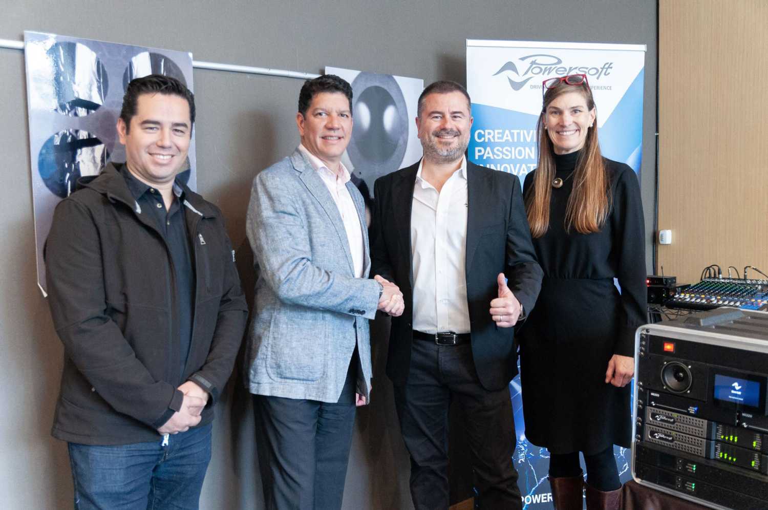 Edgar Alvarez, Manuel Suero, Fabrizio Romano Bolzoni and Sara Schiffler