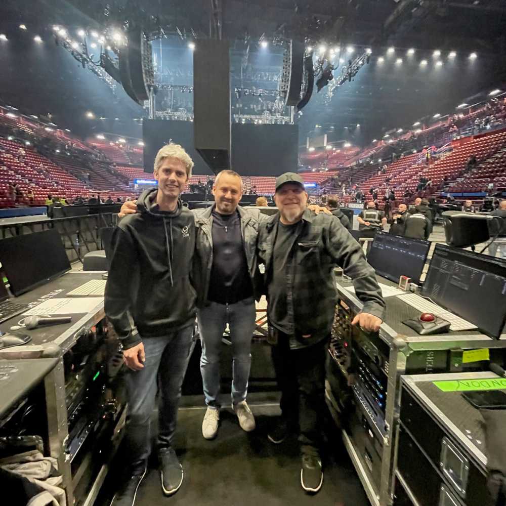 Wayne Hall, Outline's Fernando Rey Méndez and Sean Sullivan